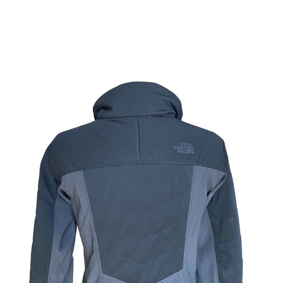 The North Face Pseudio Quilted Jacket Black Gray Gorpcore Activewear Hiking -M - Picture 11 of 16